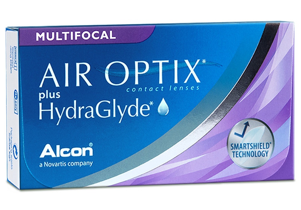Air Optix Plus HydraGlyde Multifocal 3 шт